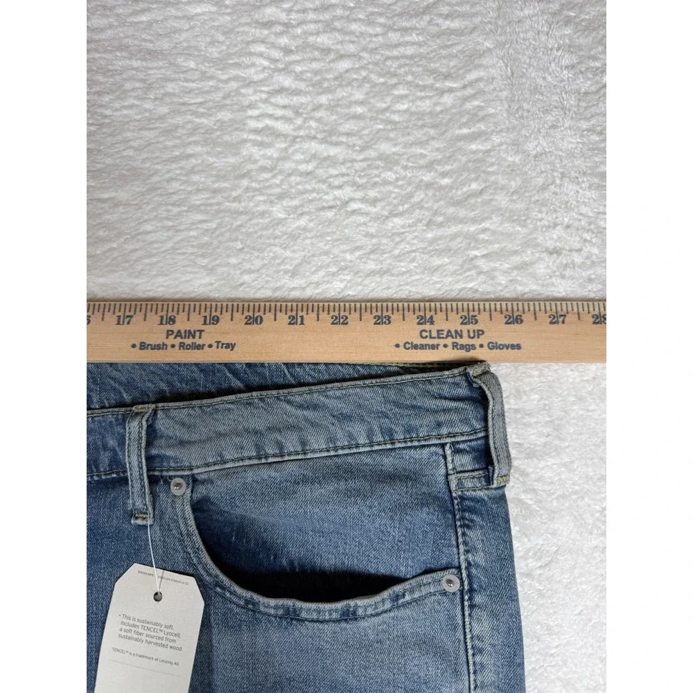 NEW Levi's 502 Taper Mens 52/30 Jeans Blue Spandex Stretch Flex Big and Tall